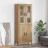 vidaXL Highboard Artisan Oak 69.5 x 34 x 180 cm Engineered Wood