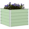vidaXL Planter Pastel Green 100 x 100 x 75 cm Steel