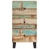 vidaXL Sideboard with 3 Drawers 40x33.5x75 cm Solid Wood Reclaimed