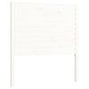 vidaXL Bed Frame without Mattress White 90x200 cm Solid Wood Pine