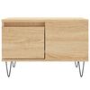 vidaXL Coffee Table Sonoma Oak 55x55x36.5 cm Engineered Wood