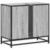 vidaXL Bathroom Sink Cabinet Grey Sonoma 65x33x60 cm Engineered Wood