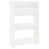vidaXL Wall Shoe Cabinet White 60x18x90 cm Engineered Wood