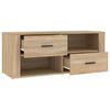 vidaXL TV Cabinet Sonoma Oak 100x35x40 cm Engineered Wood