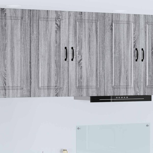 vidaXL Kitchen Cabinet with Storage Kalmar Grey Sonoma 80 x 31 x 80 cm