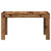 vidaXL Dining Table Old Wood 140x74.5x76 cm Engineered Wood