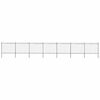 vidaXL Garden Fence | Steel | Sturdy | Rectangular | Modern
