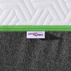vidaXL Mattress White and Grey 120 x 200 cm Pocket Spring