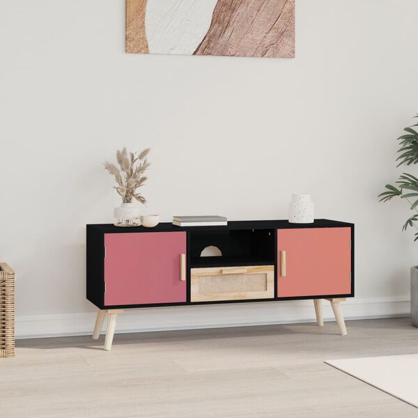 vidaXL TV Cabinet with Doors 105x30x45 cm Engineered Wood