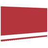 vidaXL Awning Replacement Fabric Red 6 x 3.5 m Polyester