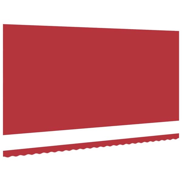 vidaXL Awning Replacement Fabric Red 6 x 3.5 m Polyester