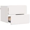 vidaXL Bedside Table 2 pcs White 39 x 34 x 33 cm Solid pinewood