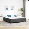 vidaXL Bed Mattress with Mattress Grey 180 x 200 cm Fabric