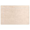 vidaXL Rug Runner MARSA Cream 120 x 170 cm Polyester and PVC