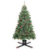 vidaXL Christmas Tree Stand Black 61x61x15.5 cm