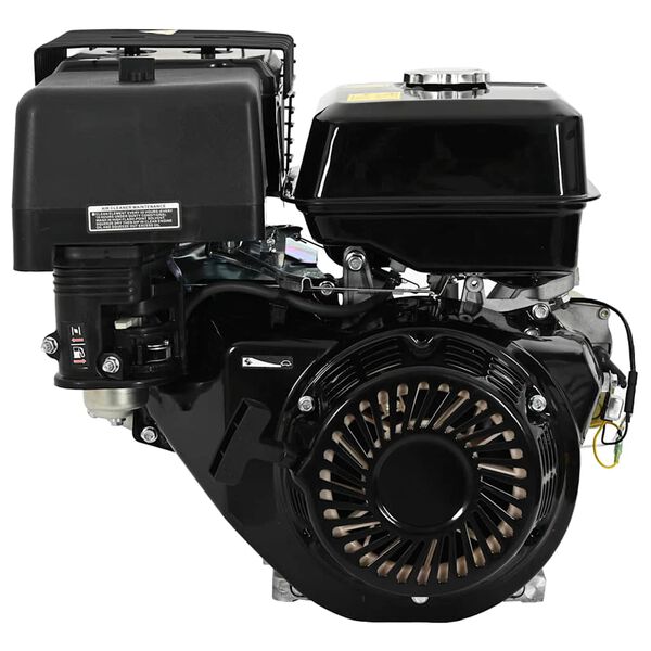 vidaXL Petrol Engine 15 HP 11 kW Black