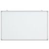 vidaXL Magnetic Whiteboard 100x60x1.7 cm Aluminium