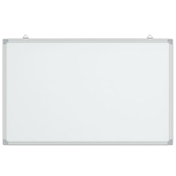 vidaXL Magnetic Whiteboard 100x60x1.7 cm Aluminium