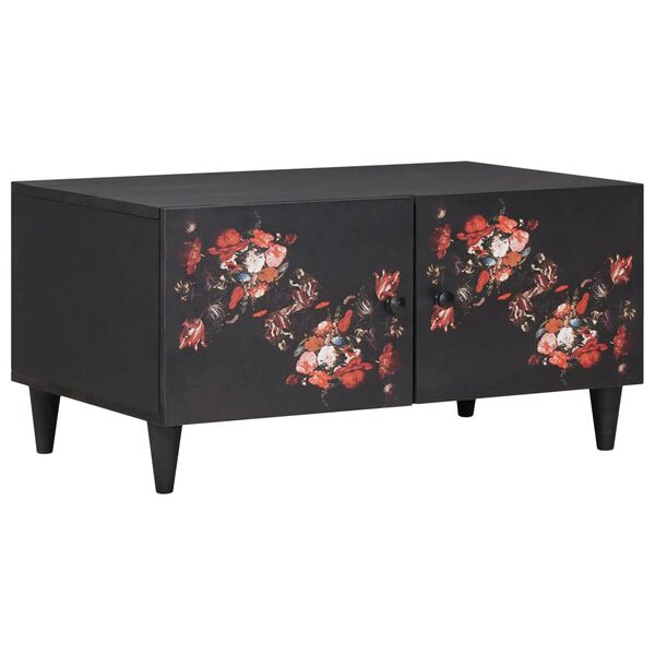 vidaXL Coffee Table Multicolour 80 x 50 x 40 cm Solid Mango Wood