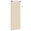 vidaXL Wall Display Case Beige 21 x 4.5 x 59 cm Engineered Wood