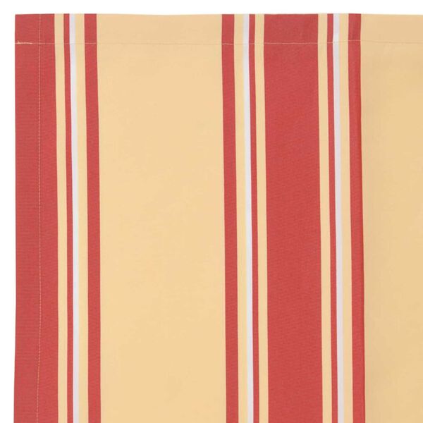 vidaXL Awning Replacement Yellow and Orange 1000 x 160 cm