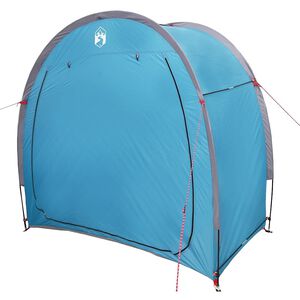 vidaXL Bike Storage Tent with Roof with Storage Blue 210 x 90 x 174 cm
