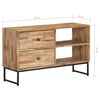 vidaXL TV Cabinet Reclaimed Teak Wood 90x30x55 cm