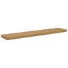 vidaXL Wall Shelf 4 pcs Brown 120 x 23.5 x 4 cm Engineered Wood