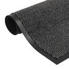 vidaXL Dust Control Mats 2 pcs Rectangular Tufted 40x60 cm Anthracite