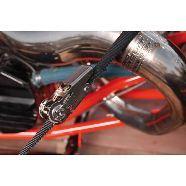 Master Lock Endless Ratchet Tie-Down Strap 5 m x25 mm Black 3108EURDAT