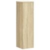 vidaXL Plant Stand 2pcs Sonoma Oak 17x17x60 cm Engineered Wood