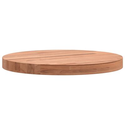vidaXL Table Top Ø30x2.5 cm Round Solid Wood Beech