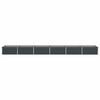 vidaXL Planter Anthracite 580 x 100 x 45 cm Galvanised Steel
