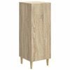 vidaXL Sideboard Sonoma Oak 33 x 34.5 x 90 cm Engineered Wood