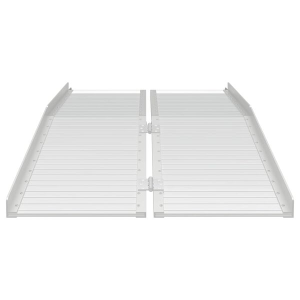 vidaXL Ramp for Wheelchair 270 kg Silver 152 x 73 x 5 cm Aluminium