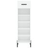 vidaXL Shoe Cabinet White 30x35x105 cm Engineered Wood