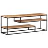 vidaXL TV Cabinet 130x30x45 cm Solid Acacia Wood