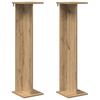 vidaXL Plant Stand Artisan Oak 25 x 25.5 x 100.5 cm Engineered Wood