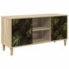 vidaXL TV Cabinet ELBURG 102 x 33 x 50 cm Sonoma Engineered Wood