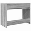 vidaXL Desk with Drawer Grey Sonoma 100 x 50 x 78 cm Engineered Wood