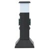 vidaXL Outdoor Socket Column with Lamp and Spike 2-Way 16x16x39.5 cm