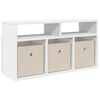 vidaXL Lowboard with Drawer White 72 x 22.5 x 38 cm