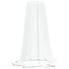 vidaXL Mosquito Net for Umbrella 220 Mesh White &Phi;300x230 cm