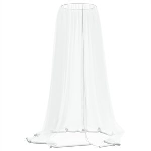 vidaXL Mosquito Net for Umbrella 220 Mesh White &Phi;300x230 cm