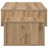 vidaXL Coffee Table Artisan Oak 105 x 50 x 32.5 cm Engineered Wood