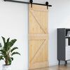 vidaXL Door NARVIK 70x210 cm Solid Wood Pine