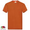 Fruit of the Loom Original T-shirts 5 pcs Orange L Cotton