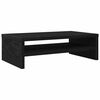 vidaXL Monitor Stand Black Oak 42x24x13 cm Engineered Wood
