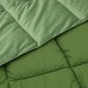 vidaXL Summer Duvet Quilted Green 140 x 220 cm Microfiber
