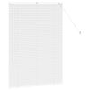vidaXL Venetian Blinds Height Adjustable White 130 x 95 cm Aluminium